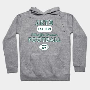 New York Football Jets Vintage Style Hoodie